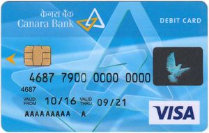 debit form canara card bank Canara Bank Debit Card